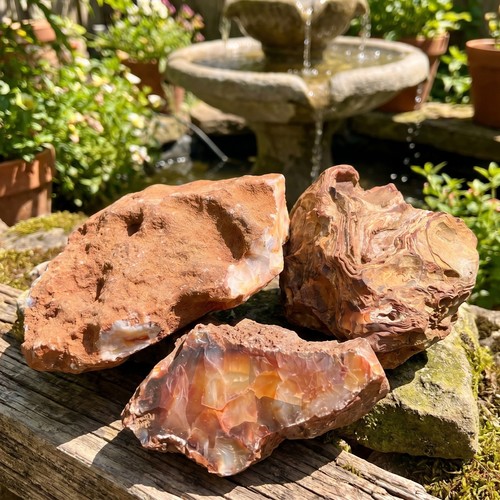 Extra large red carnelian - large,