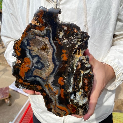 5670g natural beautiful agate - natural,