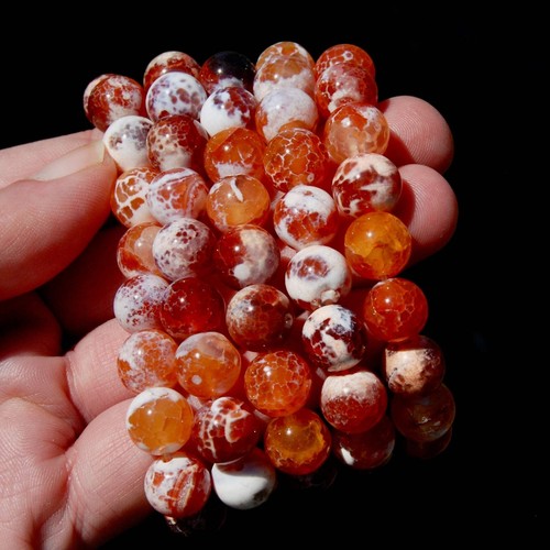 Mexican fire agate crystal - agate,